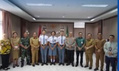 Bupati Karo Terima Audiensi Calon Paskibraka Kabupaten Karo, Dukung Perwakilan Menuju Tingkat Provinsi dan Nasional